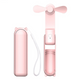 3 in 1 Handheld Fan Power Bank and Flashlight - Pink