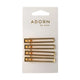 Adorn by Mae Gold Alligator Hair Clips for Sectioning and Styling Set of 4