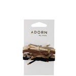 Mae Bow Hair Elastics In Black And Browns 4