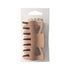 Mae Claw Grip Matte Tan Hair Clip 9CM