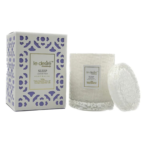 Le Desire Aromatherapy Soy Candle Lavender Neroli - Sleep