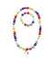 Great Pretenders Gumball Rainbow Candy Necklace Edible Jewellery for Kids Parties 25G