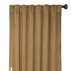 HPD Half Price Drapes Plush Velvet Curtain 50 X 108 Spiced Rum