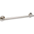 Delta Faucet Contemporary Wall Mounted Decorative Bath Safety Grab Bar in Brilliance Stainless Steel 24 In 41824-SS
