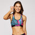 PSD Underwear Scattered Cheetah Pop Sports Bra XL
