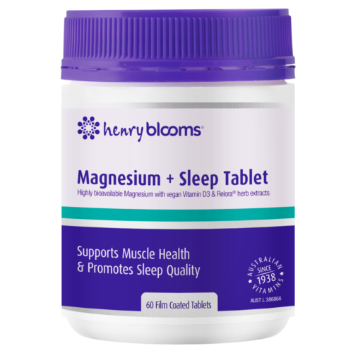 Henry Blooms Magnesium + Sleep Tabs 60