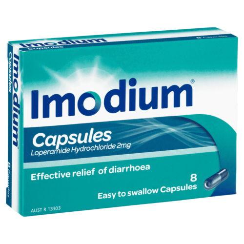 Imodium 2mg Capsules 8