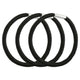 Lady Jayne Black Thick Elastics 12 Pack