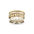 Palas Moon and Back Meditation Ring Medium