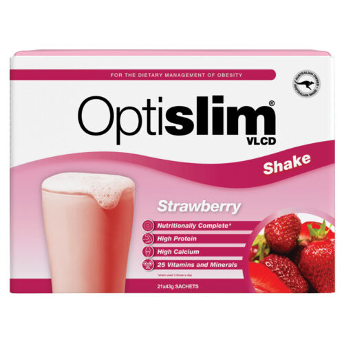 Optislim Vlcd Shake Strawberry  21x43g