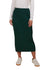 Isle of Mine Juno A Line Midi Knit Skirt Canvas Pine Small