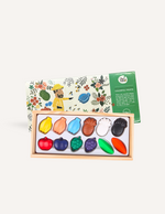 Jar Melo Beeswax Crayon Colourful Fruits