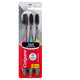 Colgate 360 Charcoal Soft Antibacterial Bristles Toothbrush 3 Pack