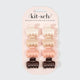 Kitsch Mini Cloud Claw Clips for Hair Styling 8 Piece Set