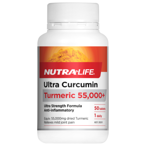 Nutra-Life Ultra Curcumin Turmeric 55000+ 50 Tablets