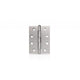 Trio Door Butt Hinge Fixed Pin Stainless Steel 100 X 75 X 1.6 Mm