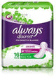 Always Discreet Small Plus Pads 16 Pack
