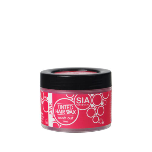 Sia Coloured Hair Wax Pink 100ml