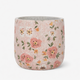 Poppy Ceramic Planter Pot for Indoor and Outdoor Plants Pink Large