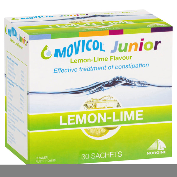 Movicol Lemon-Lime Powder for Junior 30-Pack x 6.9 g