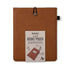 Artico Bookaroo Books & Stuff Pouch Brown