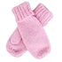 Wicked Sista Womens Knitted Mittens in Pink Soft Warm Winter Gloves