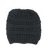 Wicked Sista Ponytail Beanie Black