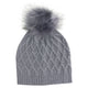 Wicked Sista Diamond Knit Beanie with Pom Pom