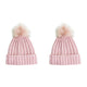 Wicked Sista Lexi Acrylic Beanie Baby Pink One Size 2 Pack