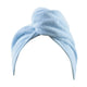 Wicked Sista Turban Hair Towel Soft Blue