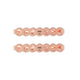 Wicked Sista Large Beaded Hair Clips in Rose Pink and Pink 2PCS