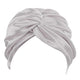 Wicked Sista Deluxe Satin Sleep Turban Light Grey