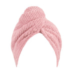 Wicked Sista Turban Hair Towel Blush Pink