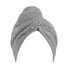 Wicked Sista Grey Waffle Turban Hair Towel
