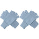 Wicked Sista Fingerless Soft Knitted Gloves Dusty Blue One Size 2 Pack