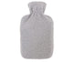 Wicked Sista Hot Water Bottle Cover Textured Grey