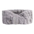 Wicked Sista Plush Spa Headband Grey