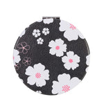 Wicked Sista Company Round Compact Mirror Blissful Blooms