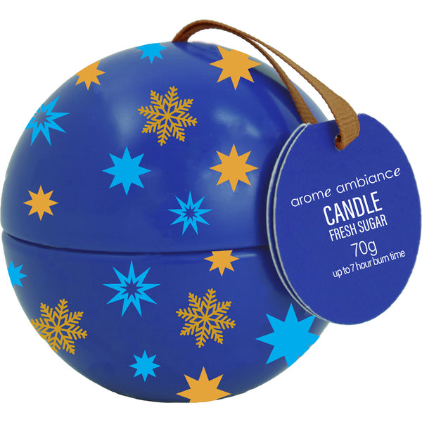 Arome Ambiance Bauble Candle Fresh Sugar 2023