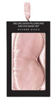 Wicked Sista Deluxe Satin Pillowcase & Eye Mask Set Blush