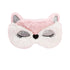 Wicked Sista Novelty Eye Mask Pink Fox
