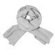 Wicked Sista Womens Long Knitted Scarf Soft Winter Neck Warmer in Light Grey