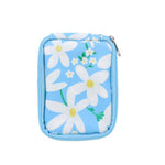 Wicked Sista Portable Pill Case Daisy Design Compact Travel Medicine and Vitamin Organizer