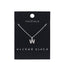 Wicked Sista W Initial Necklace