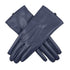 Wicked Sista Juliette Vegan Leather Gloves in Navy