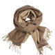 Wicked Sista Two Tone Scarf Fawn 66CM x 180CM