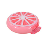 Wicked Sista Fruit Pill Case Pink Grapefruit Portable Travel Pill Organizer