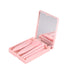 Wicked Sista Company Makeup Brush and Mirror Set Blush Pink
