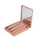 Wicked Sista Mocha Makeup Brush Set With Mirror