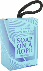 Arome Ambiance Mens Energise Soap on a Rope 200g